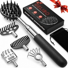 5-in-1 Telescoping Back Scratcher Set with Detachable Heads – Extendable & Trave picture