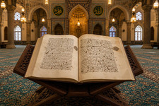 1226 Koran of Seville Manuscript Facsimile Faithful Leatherbound Reproduction picture
