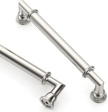 Asidrama 10 Pack 5 Inch(128mm) Brushed Satin Nickel Kitchen Cabinet Handles picture