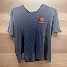 Jagermeister Dual Circle Logo Shirt Mens XL Black Graphic Double Sided Tee Black picture