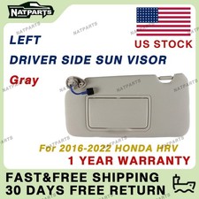 Left Driver Sun Visor W/ Lights Fits for  Honda HRV 2016-2022 83280T7WA12ZA picture