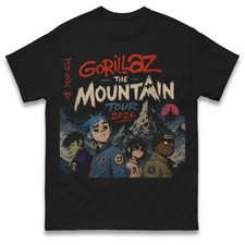 Gorillaz The Mountain Tour 2026 Concert T-Shirt Black S-5XL picture