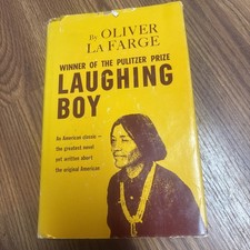 Laughing Boy, Oliver La Farge, 1957, HC/DJ, Pulitzer Prize Winner picture