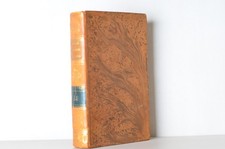Antique Leather Bound History of Voyages by J.-F. de La Harpe 1822 - America picture