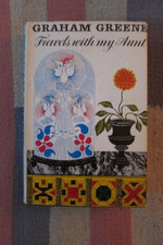 Vintage 1969 First UK Edition Travels With My Aunt Graham Greene HC/DJ picture