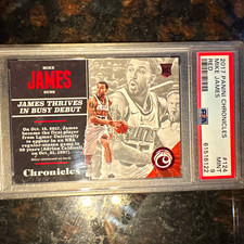 Panini 2017-18 Chronicles Rookies Mike James #124 Red /299 Suns RC picture