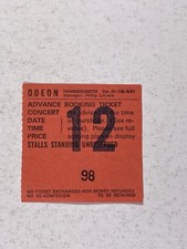 AC/DC Concert Ticket Original Odeon Hammersmith Thursday November 16th 1978 picture
