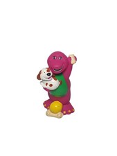 Barney And Friends Barney with Puppy 2001 Mattel Figure 3.25