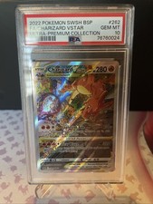 2022 Pokemon Charizard VSTAR #262 Sword & Shield UPC PSA 10 Gem Mint picture