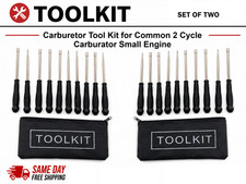 20PCS Carburetor Tool Kit for Common 2 Cycle Carburator Small Engine Adjustment picture