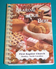 First Baptist Church Stanley NC Cookbook 1998 North Carolina  picture