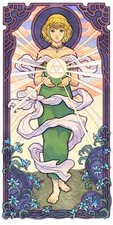 Legend of Zelda Tears of The Kingdom Princess Poster Nouveau Print 10x20 Mondo picture