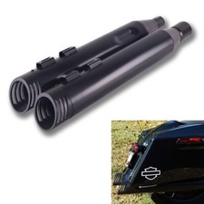 SHARKROAD 4.0 Slip On Mufflers For Harley Exhaust Pipes, Fit Touring 2017-UP picture