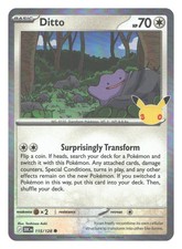 Ditto Holofoil [30C - 115/128]NM picture