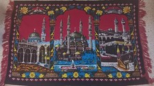 GUNEY SANAYI Tapestry Made in Turkey 100x150 Vibrant Color Vintage picture