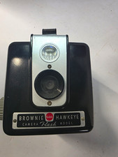 Kodak Brownie Hawkeye Flash Model Vintage Box Camera untested picture