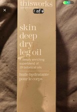 ThisWorks Skin Deep Dry Leg Oil Blend of 19 Botanical Oils 100% Natural BODY OIL picture