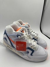 NWB Nike Men’s Size 9 Air Tech Challenge II QS White/Tart-Stone Blue FZ9033-101 picture