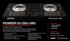 Pioneer DDJ-SB2 Performance DJ Controller for Serato w/ USB Cable Excellent picture