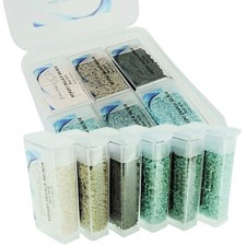 Set of 6 Colors - 60GM Miyuki Delica Beads Size 11/0 - Surf & Sand Collection picture