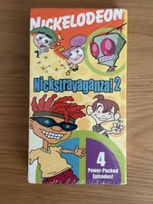 Nickstravaganza 2 VHS Oddparents INVADER ZIM Chalkzone Rocket Power RARE picture