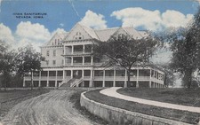 Nevada Iowa Sanitarium run by Seventh Day Adventist Church Vtg Postcard 42A picture