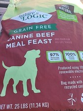 Nature's Logic Canine Beef Meal Feast Grain Free 25 Lbs   10/26 picture