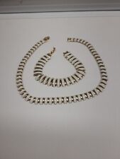 Vintage Kramer Necklace And Bracelet Set Signed picture