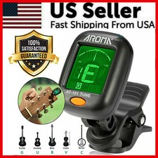 LCD Clip On Chromatic Acoustic Electric Guitar Bass Ukulele Banjo Violin Tuner picture