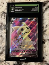 2021 POKEMON SWORD & SHIELD BATTLE STYLES #148/163 MIMIKYU V FULL ART ULTRA RARE picture