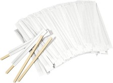 Amkoskr 5×1000Pcs Disposable Wood Coffee Stir Sticks Stirrers Individually picture