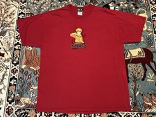 Vintage 2002 VIZ Media Naruto Anime Team 7 Graphic Red Shirt, Size XL picture