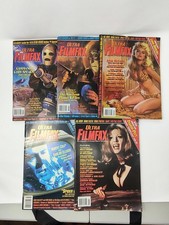 Lot of 5 ULTRA FILMFAX MAGAZINE - INGRID PITT COVER Horror Sci Fi Very Good picture