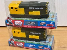 Fisher Price Thomas TrackMaster Arry Bert Motorized Train Pair Sealed 15+ picture