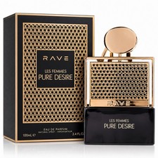Rave Pure Desire Gold by Lattafa Women EDP 3.4 oz 100ml New in Box picture