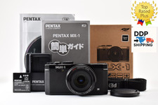 [MINT in BOX] PENTAX MX-1 12.0MP DEGITAL CAMERA Classic BLACK English From JAPAN picture