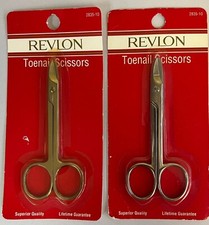 2 Revlon 90s Vintage Curved Toenail Scissors 2835-10 or 2835 + file  pl read picture