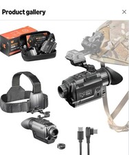 Nightfox Prowl 2 Night Vision Goggles, Infrared Night Vision Monocular picture
