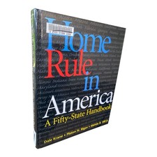 Home Rule in America Fifty-State Handbook Krane Rigos Hill Hardcover Ex-Library picture