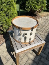 Antique Leedy Marching Drum Pre Ludwig White  picture