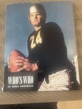 The Amana Society Who's Who in Iowa Football 1948 Illustrated Original Program picture