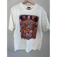 Vintage 1998 Chicago Bulls 6 Time NBA Champions T-Shirt Pro Player Caricature L picture