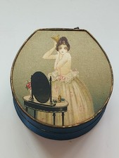 Antique Richard Hundt Deauville Face Powder Vanity Box picture