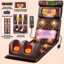 8 Mode Massage Seat Cushion with Heated Back Neck Massager Chair for Home picture