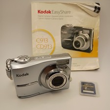 Kodak EasyShare C913 Digital Camera 3X Optical Zoom W/ Union Bay Carry Bag picture