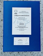 1984 Alfred Hitchcock Tribute Signed Peck Stewart Leigh Saint Bogdanovich picture