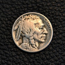 (ITM-7602) 1926-S Buffalo Nickel ~ Very Fine (VF) Cndtn ~ COMBINED SHIPPING picture