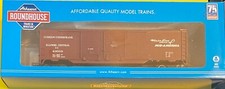 Athearn Roundhouse RTR HO RND7381 ILLINOIS CENTRAL 50' Double Door Box, IC 43669 picture