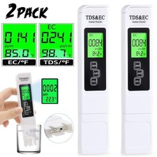 2PC TDS Water Quality Meter Digital Tester Testing Kits Drinking Water 0-9990PPM picture