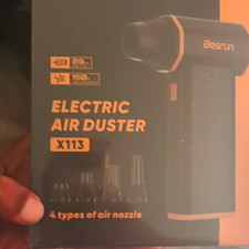 Besrun X113 Electric Air Duster Dust Blower - All-Purpose, 4 Nozzles picture